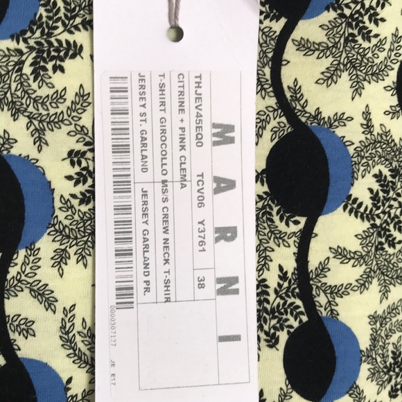 MARNI T-SHIRT 2018 - Picture 7 of 8